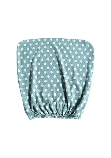 Suntek Ev İçin Döner Sandalye Ofis Koltuğu Arkalık Örtüsü Slipcover Dots Green