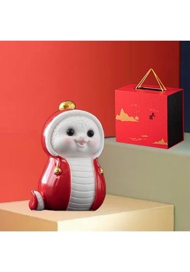 Suntek Çin Yeni Yıl Seramik Karikatür Yılan Yatak Stil-d