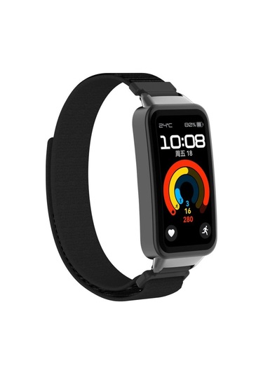 Huawei Band 9 Spor Nefes Alabilen Saat Kayışı İçin Naylon Döngü Kayışı Huawei Band 8 Yedek Bant Correa İçin Ayarlanabilir Bileklik