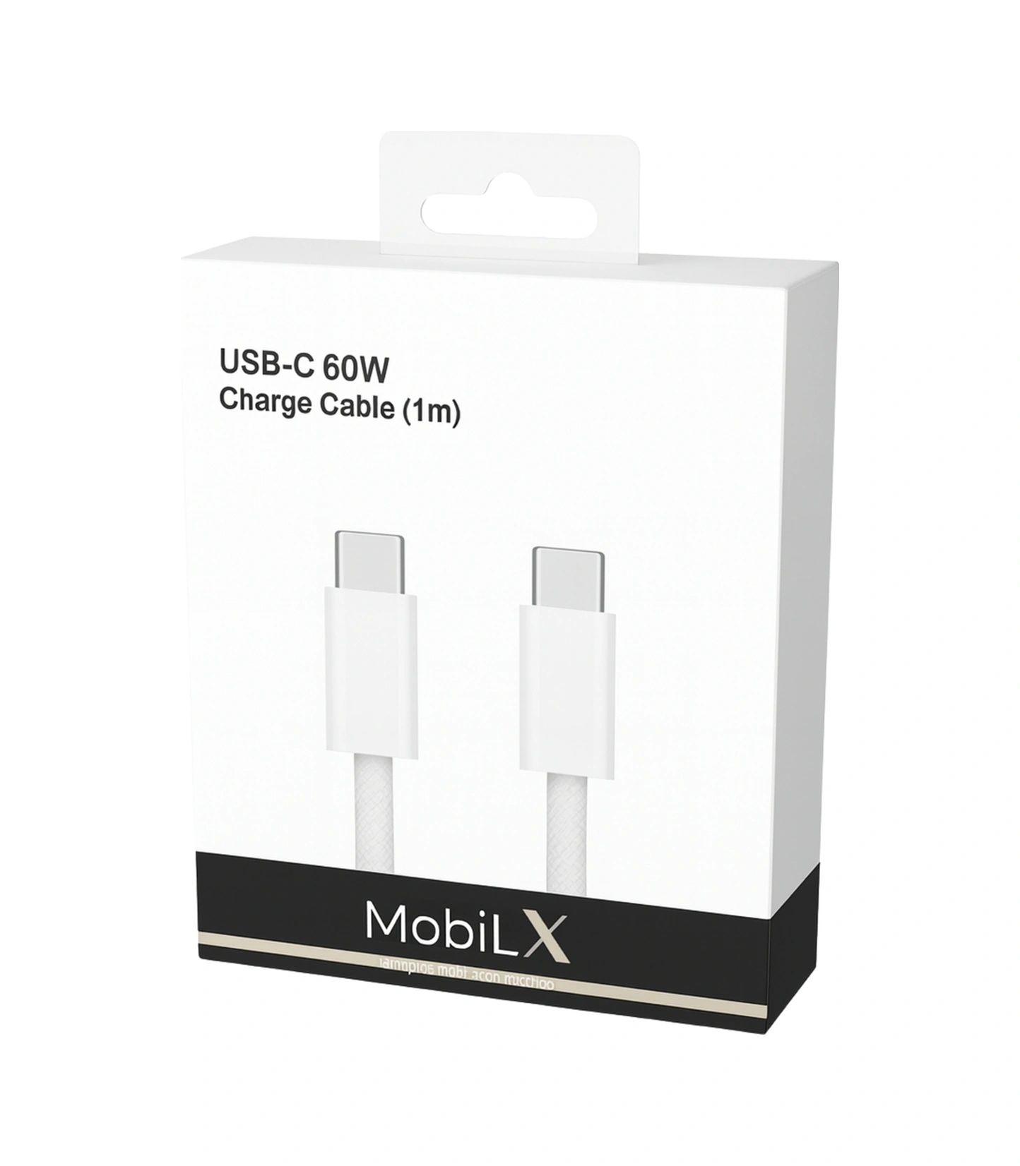 Mobilx İphone 17 60w Type-c To Type-c Örgülü Şarj Ve Data Kablosu 1m