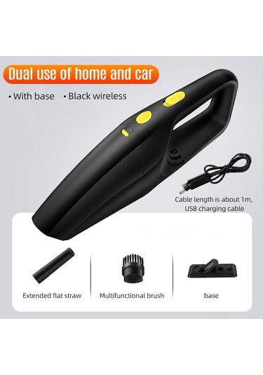 Ximistore9 6000 Pa Güçlü Süpürme, 30 Dakika Kullanim Süresi, Usb Şarjlı Kablosuz Elden Süpürge - Taşınabilir, Araç İçin Uygun, Abs Malzeme