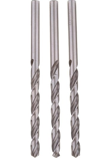 Lijinxu 3 Adet Yüksek Hızlı Çelik Hss Matkap Düz Şaft