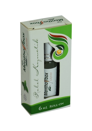 Mentholbox Menthol Masaj Yağı Likit Roll On Menthol Nane Limon Bitkisel Yağlar Karışımlı 6 ML