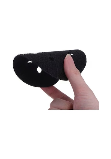 Besthome1 5 İnç 8 Delikli Otomatik Yapışkan Flocking Pedi, Yumuşatıcı, Dayanıklı, Zımparalama İçin Uygun