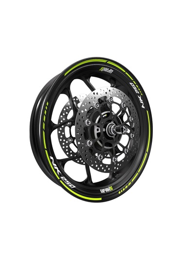 Cf Moto 250 Nk Jant Şeridi Florasan Sarı