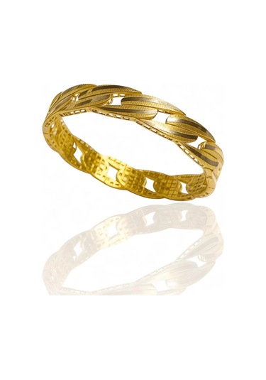 Altın Gurmet Model Kelepçe Bilezik