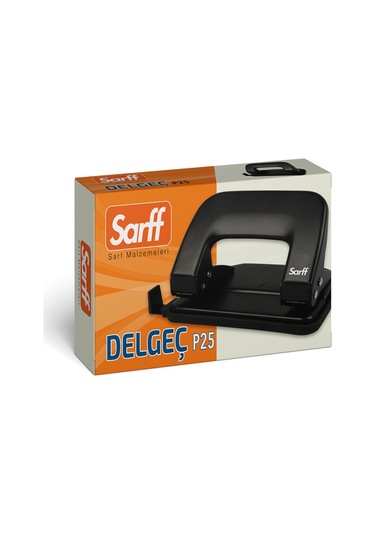 Sarff P25 Siyah Delgeç 25 Syf. Siyah