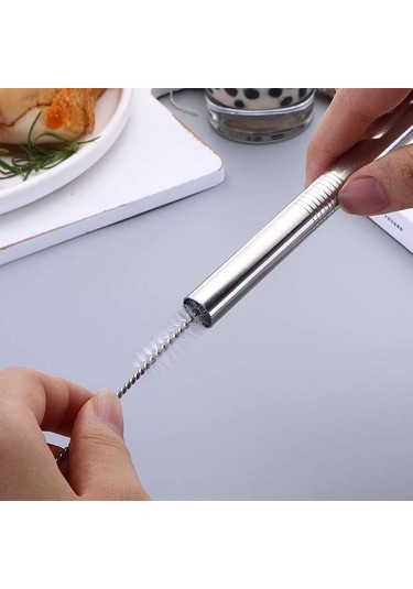 Cc Ggball Straw Fırça Temizleyici 10" Naylon Tüp Temizleyici Şişe Fırça Temizleme Seti 10'lu