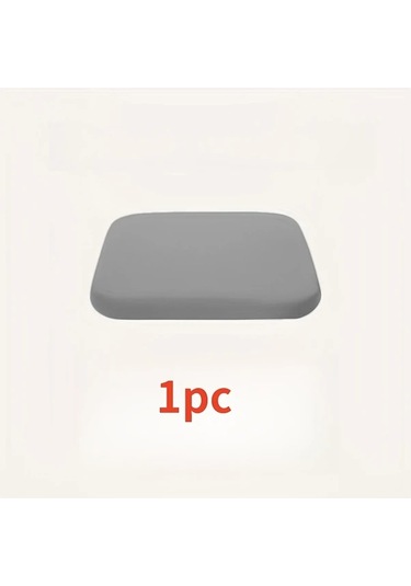 Dashanshop Gri Dayanıklı Kare Ofis Kolçak Minderi Basınca Dayanıklı Yavaş Geri Tepkili