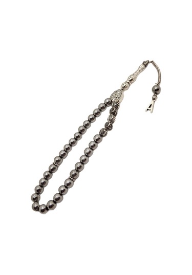 Han Ticarethane İsme Özel Gümüş Hematit Taşlı Tesbih Soru&cevap Kısmından Yazılmasını İstediğiniz İsmi Belirtiniz