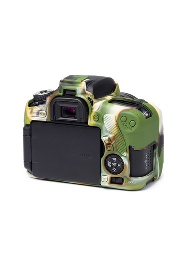 Easycover Canon 760D Silikon Kılıf Ecc760Dc (Kamuflaj)