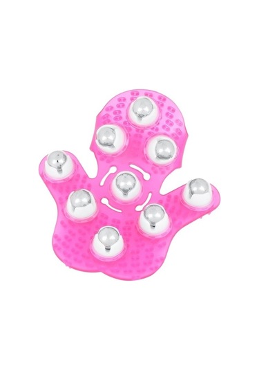 Palm 9 Toplar Vücut Masaj Masaj Eldiveni El Stres Mavi Yvaruj Pembe