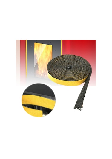 Suntek Odun Sobası Conta Bandı Fırın Pencere Kapısı Için