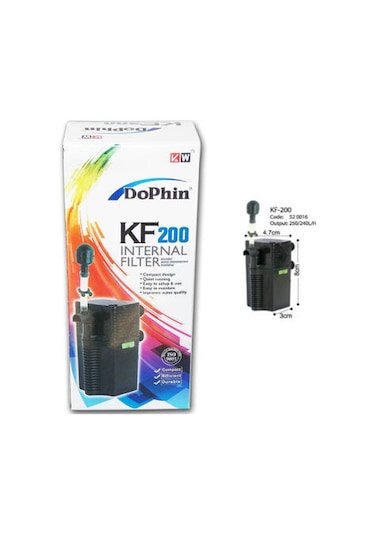 Dophin Kf-200 İç Filtre 200L/H