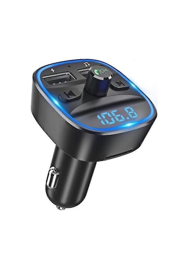 Lencent Car Fm Transmıtter Bluetooth Car Fm Transmitter Bluetooth Car Mp3 Player Wireless Radio Adapter Kit