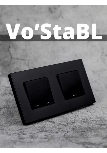 Vo'stabl Çift Kutulu Çerçevede Tek Ve Çiftli İki Anahtar 239528737