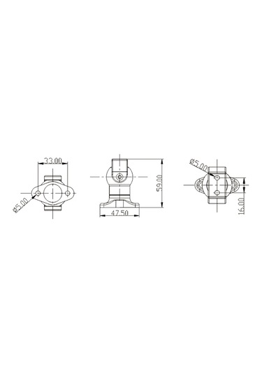 Sealux Marine Kapı Stoperi Mıknatıslı Beyaz Tekne Karavan