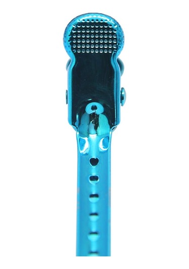 Suntek 14 Adet Ördek Gagası Klipler 3.5'' Saç Mavi