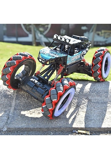 Uzaktan Kumandalı Firewheels Drift Climbing Arazi Aracı Dev Boy Kırmızı