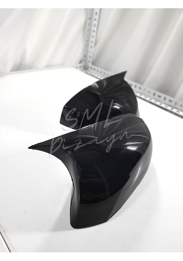 Renault Latitude 2010-2015 Batman-Yarasa Ayna Kapağı Piano Black