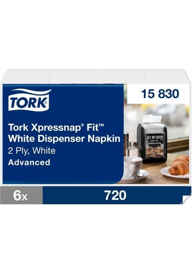 Tork Extra Yumuşak Çift Katlı 36 Paket X 120 Yaprak Peçete (15830)