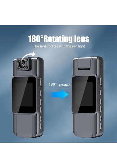 Dashanshop Black L11 Siyah Taşınabilir Hafif Aksiyon Kamerası Yüksek Çözünürlüklü Video Geniş Açı Lens Extreme Spor Çekimi İçin Uygun