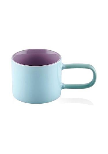 The Mia Rainbow Porselen Kupa Mavi 270 Ml