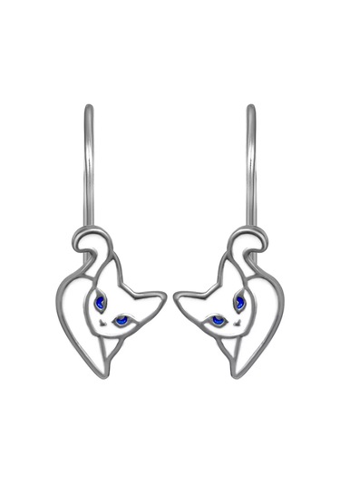 Zolotoj Merkurij Çocuk Küpeleri Kediler Gümüş 194122268 Diğer