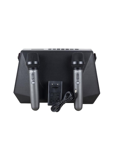 Shile Sl-3a İki El Mikrofonlu Kumandalı Usb/sd/bt Portatif Hoparlör