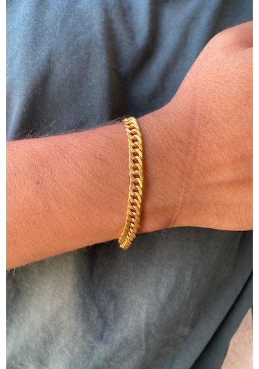 22 Ayar Altın 9 Gr Dallas Erkek Yatırımlık Bileklik