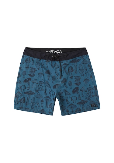 Rvca Rvca Mushy Trunk Erkek Mavi Boardshort Bqh0 Mavi