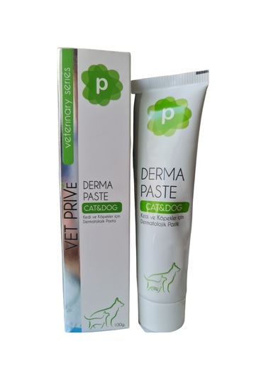 Vet Prive Derma Pasta Kedi ve Köpekler İçin Dermatolojik Pasta 100 G
