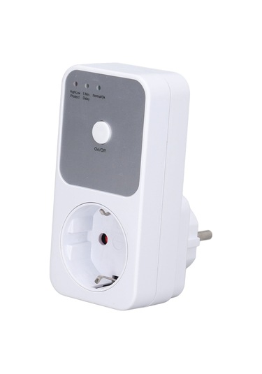 Mufunye 230v Avrupa Standartlı Ac 175-260v Volt Koruyucu Prizi, 5-6 Dakika Gecikmeli, Ev Aletlerini Güvenle Korumak İçin Pc Malzeme