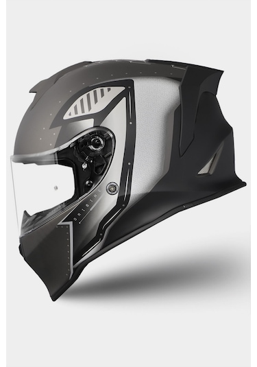 Dinamo Evo Bunker Siyah-beyaz-antrasit Kask C2 Çok Renkli