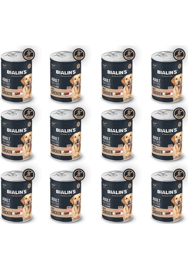12'li Yetişkin Köpek Maması - Tavuklu 400 Gram