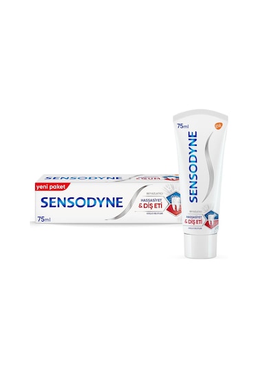 Sensodyne Hassasiyet & Diş Eti Beyazlatıcı Diş Macunu 75 ML