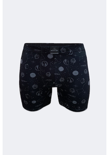 Malabadi Erkek 3 Lü Desenli Set 2 Premium Collection Modal Uzun Boxer 3m250 Set-2