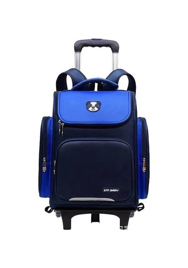 Arabalı Okul Çantası G89tvf Koyu Mavi