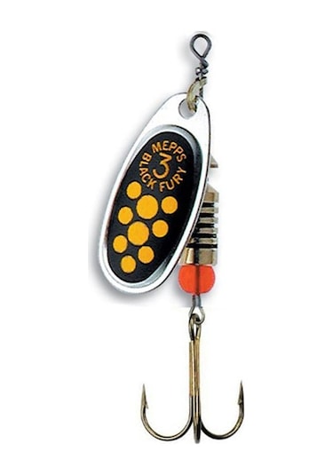 Mepps Black Fury Jaune Gümüş-Sarı No:3