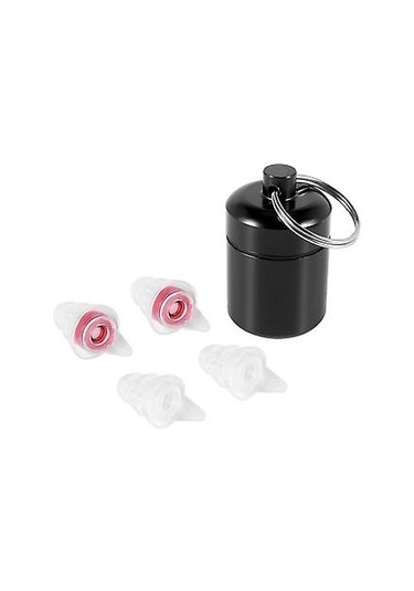 Konserler, Uyku Barları, Dj'ler, Motor Sporları İçin Gürültü Azaltıcı İşitme Korumalı Kulak Tıkacı Yeniden Kullanılabilir Filtre