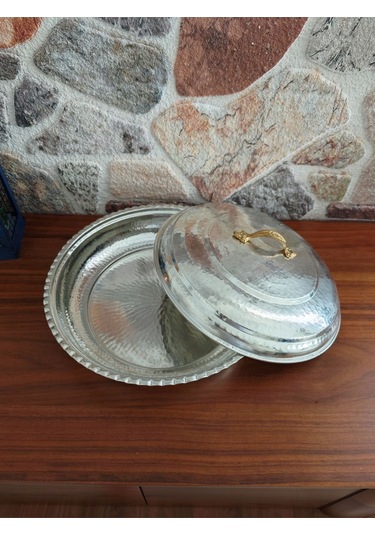 Modabakir Bakır Karnıyarık Tencere Pilav Tencere