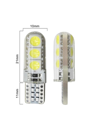 Sewıck T10 Led Ampul (Buz Mavi) 4 Adet