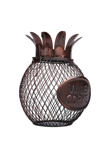 Tooarts Ananas Şarap Mantarı Konteyner El Sanatları Ev Dekorasyon Süslemeleri Pratik El Sanatları