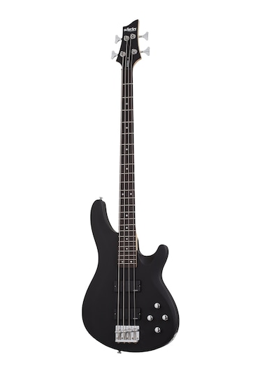 Schecter C-4 Deluxe Bas Gitar Satin Black
