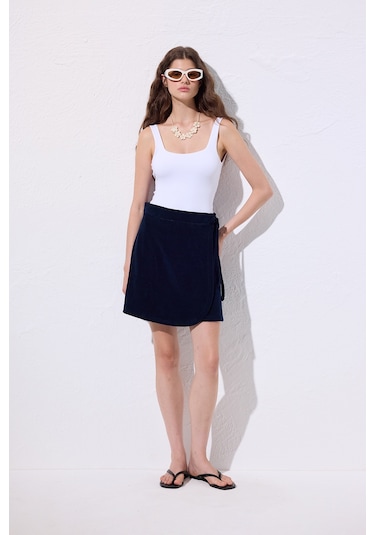 Havlu Pareo Etek Lacivert Lacivert