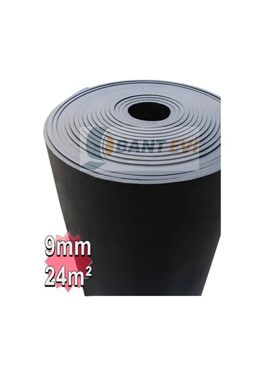 Elastomerik Kauçuk Sünger Yalıtım Levhası İzolasyonu 9 MM 24 M2 (Yapışkansız)