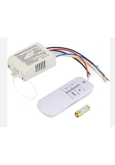 220 Volt 3 Kanallı Avize Kumandası