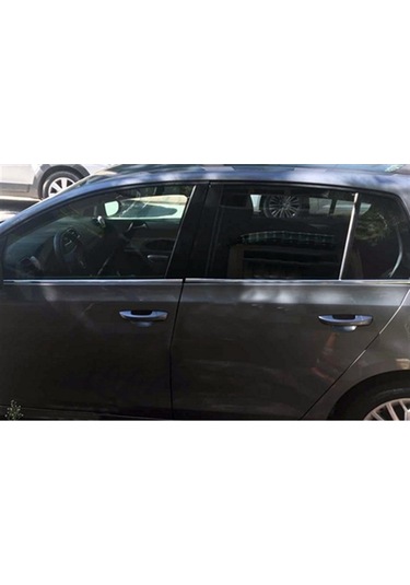 Markadan Vw Golf 6 Krom Cam Çıtası 2009-2012 6 Parça Paslanmaz Çe