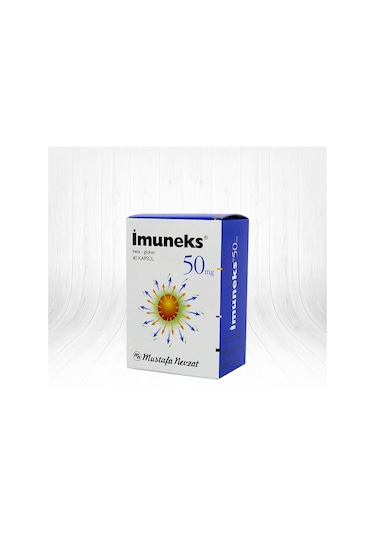 Imuneks Beta Glukan 50 mg 40 Kapsül