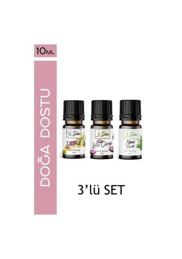 Le Balvo Lotus Çiçeği + Nane + Tutti Frutti Uçucu Yağ 10 ML